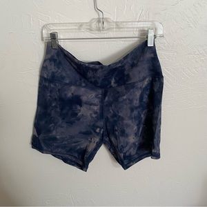 Lululemon Align HR 6” Diamond Dye Lunar Rock True Navy Size 14